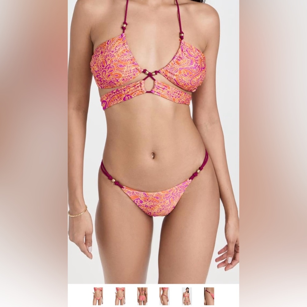 VIX PAULAHERMANNY swimsuit + pareo